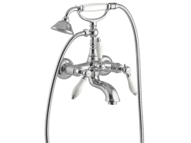 HEREND F5404 - 2 hole wall-mounted bathtub tap with hand shower _ FIMA Carlo Frattini